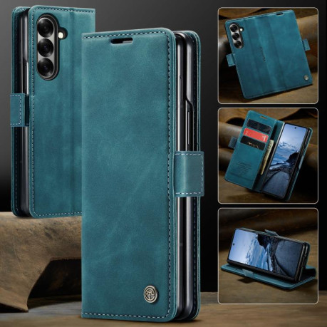 Чохол-книжка CaseMe-013 Multifunctional для Samsung Galaxy Fold 7 - синій