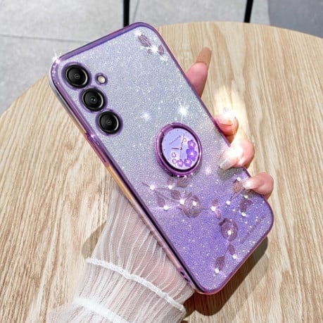 Протиударний чохол Gradient Acrylic для Samsung Galaxy S25+ 5G - фіолетовий