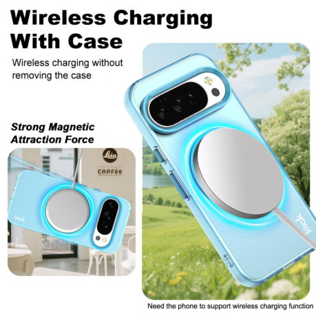 Протиударний чохол IMAK Candy Series Shockproof MagSafe для Google Pixel 10 Pro XL - синій