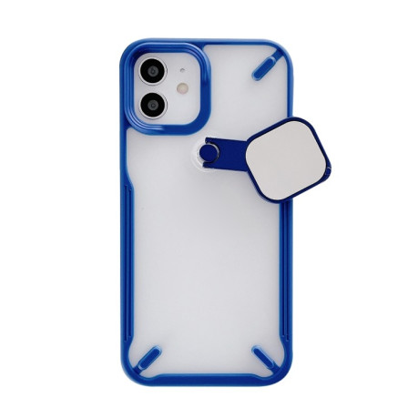 Противоударный чехол Lens Cover для iPhone 11 Pro Max - синий