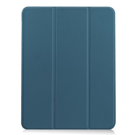 Чохол-книжка Custer Texture with stylus holder на iPad Air 10.9 2022/2020 - темно-зелений