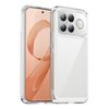 Противоударный чехол Colorful Acrylic Series с цветной силиконовой боковиной на Xiaomi Redmi K90 Pro Max / Poco F8 Ultra — прозрачный