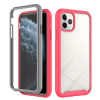 Противоударный чехол Starry Sky Series на iPhone 11 Pro Max - пурпурно-красный