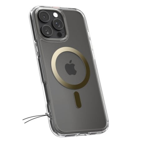 Оригинальный чехол Spigen Ultra Hybrid Mag для iPhone 16 Pro - Gold