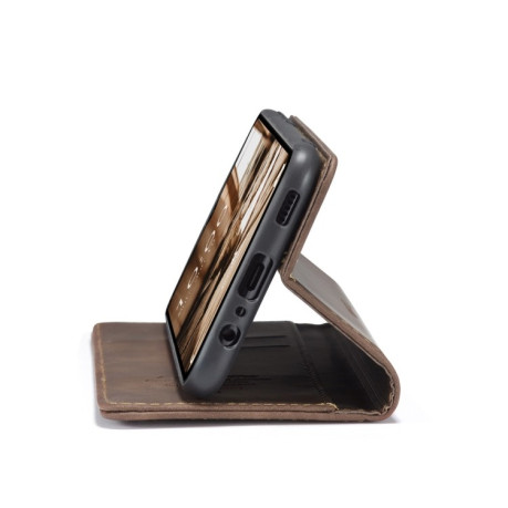 Кожаный чехол CaseMe-013 Multifunctional на Samsung Galaxy A13 5G - кофейный