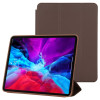 Чехол 3-fold Solid Smart Case для iPad Air 13(2024)/Pro 12.9 (2020)/(2021) - коричневый