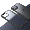 Противоударный чехол Wlons Ice Crystal для iPhone 15 Plus - серый
