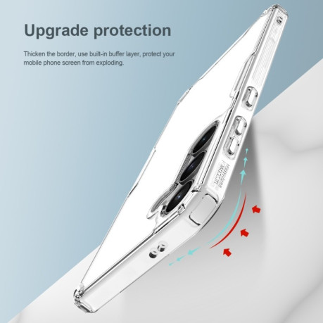 Противоударный чехол NILLKIN PC для Samsung Galaxy S24 5G - прозрачный