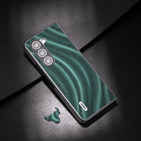 Противоударный чехол ABEEL Galactic для Samsung Galaxy Fold 5 - зеленый