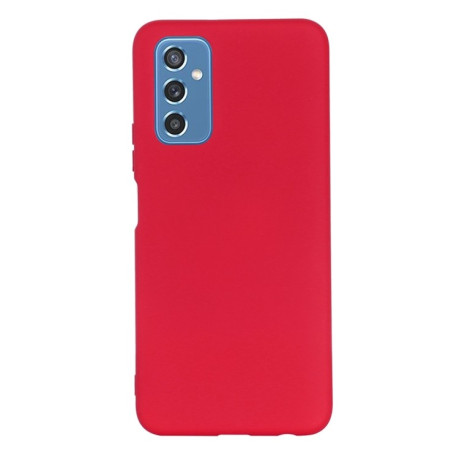 Силіконовий чохол Solid Color Liquid Silicone Samsung Galaxy M52 5G - червоний