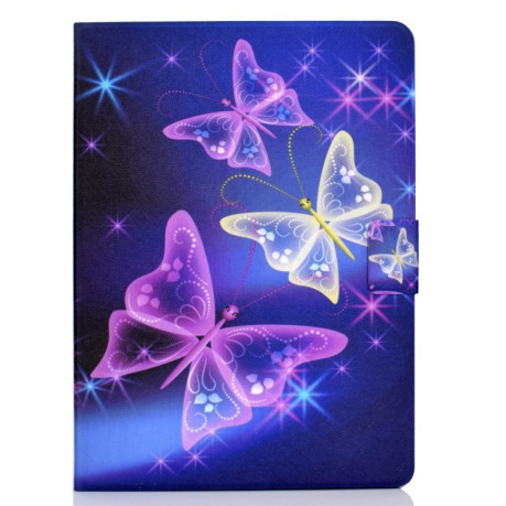 Чехол-книжка Electric Pressed Colored Drawing на iPad Air 10.9 2022/2020 - Starry Sky Butterfly