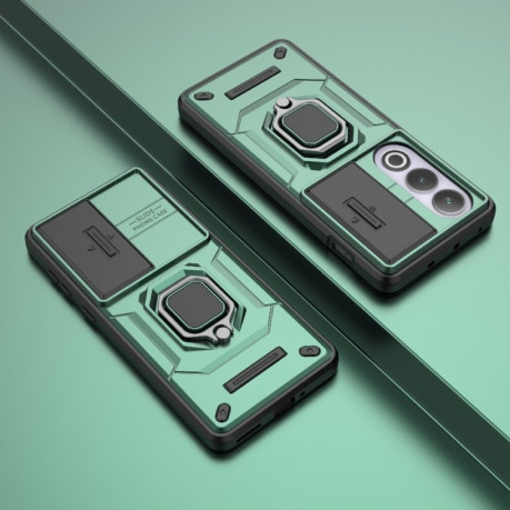 Чохол протиударний Sliding Camshield для OnePlus ACE 3V - зелений