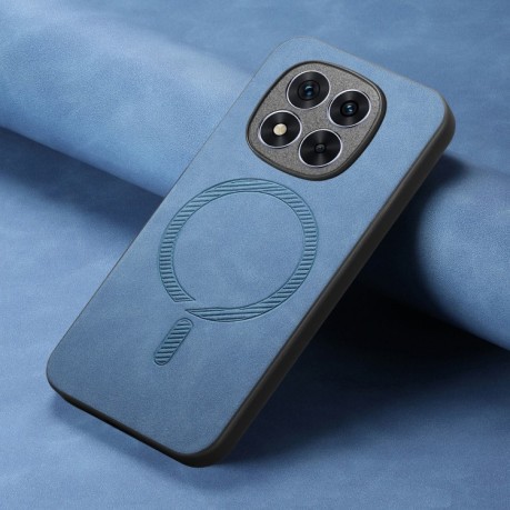 Чохол Solid Color Retro Magsafe для Xiaomi для Xiaomi Redmi Note 14 Pro+ 5G - синій