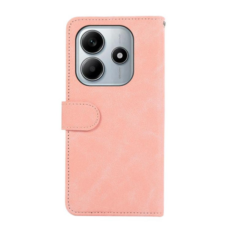 Чохол-книжка ABEEL Color Block Magnetic RFID Leather Xiaomi Redmi Note 14 4G 164.48mm - Pink-Cyan