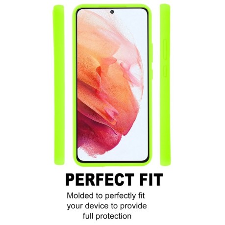 Противоударный чехол MERCURY GOOSPERY PEARL JELLY для Samsung Galaxy S22 5G - зеленый