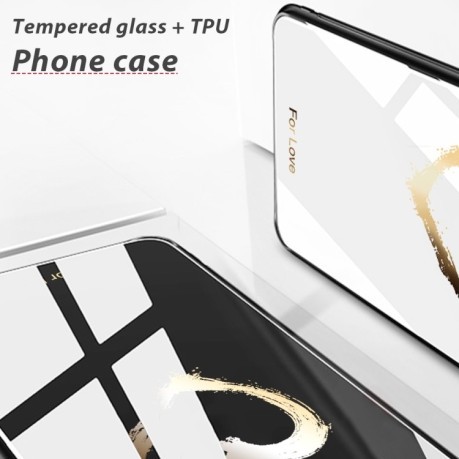 Чохол Colorful Painted Glass Xiaomi Poco X4 Pro 5G - Black Love