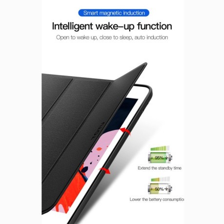 Ударозащитный чехол- книжка TOTUDESIGN для iPad Air 2019 10.5- черный