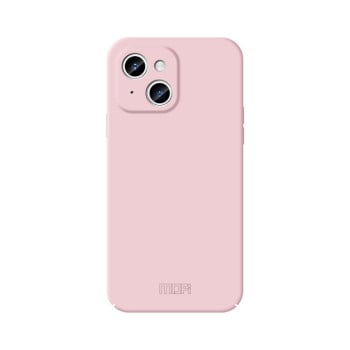 Ультратонкий чехол MOFI Qin Series Skin Feel Series для iPhone 15 - розовый