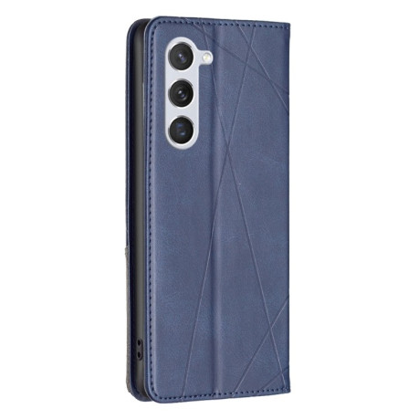 Чехол-книжка Rhombus Texture для Samsung Galaxy S24 5G - синий