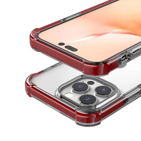 Чохол протиударний Acrylic Four Corners для iPhone 14 Plus - червоний