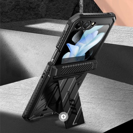 Двухсторонний чехол Supcase Unicorn Beetle для Galaxy Z Flip 5 - Black
