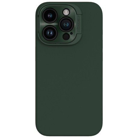 Противоударный чехол NILLKIN Lens Wing Magsafe Magnetic для iPhone 15 Pro Max - зеленый