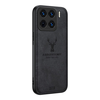 Ультратонкий чохол Deer Head Cloth Skin для Xiaomi 15 Pro 5G - чорний