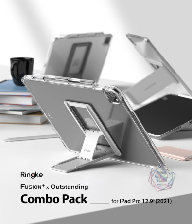 Чохол протиударний RINGKE GEN FUSION COMBO для iPad Pro 12.9 2021 - прозорий