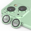 Захисне скло на камеру ENKAY AR Anti-reflection Camera Lens для iPhone 15/15 Plus - зелене