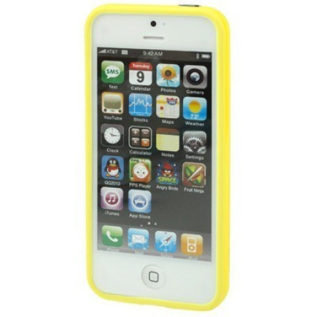 Бампер  на iPhone 5 / 5s (Yellow)