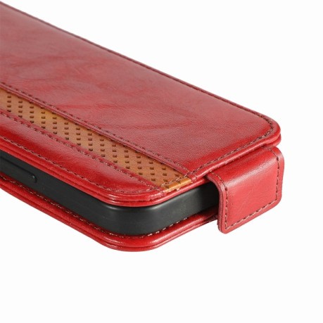 Флип-чехол Splicing Wallet Card для Realme C33 - красный