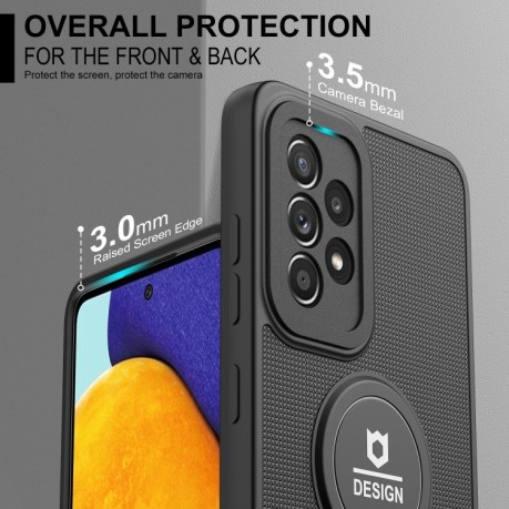 Противоударный чехол Small Tail Holder для Samsung Galaxy A23 4G - черный