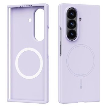Силіконовий чохол ABEEL з MagSafe і м'яким покриттям на Samsung Galaxy Fold8 Ultra 5G — ліловий/фіолетовий