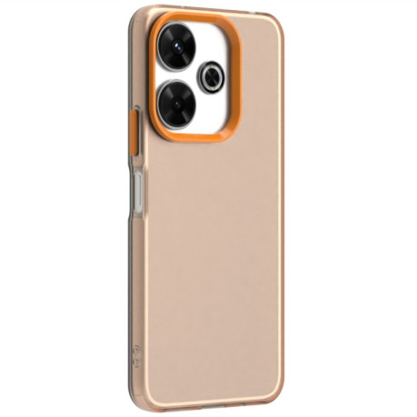 Протиударний чохол Candy Series для Xiaomi Poco M6 4G - помаранчевий