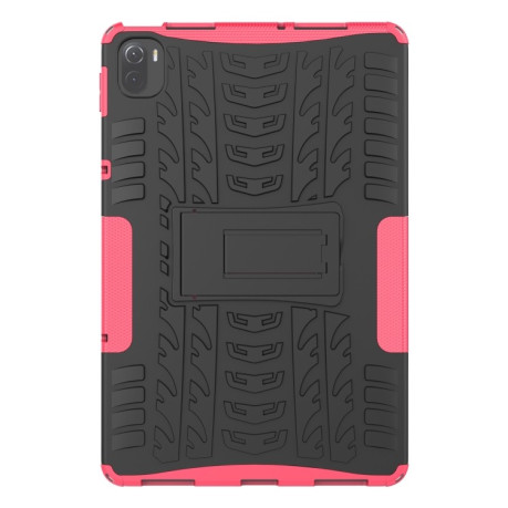 Противоударный чехол Tire Texture для Xiaomi Pad 5 / 5 Pro - розовый