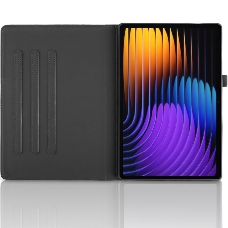 Чехол-книжка Tree Life Embossed Rotation Leather для Xiaomi Pad 7 / 7 Pro - черный