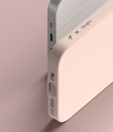 Оригинальный чехол Ringke Air S на iPhone 13 mini - pink