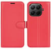 Чехол книжка Litchi Texture Horizontal Flip Leather для Xiaomi 17T — красный