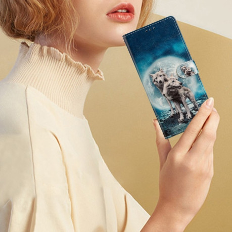 Чехол-книжка Colored Drawing Pattern для Xiaomi 15 - разноцветные