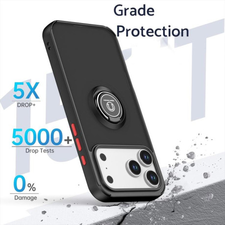 Противоударный чехол Q Shadow 1 Series для iPhone 17 Pro Max - красный