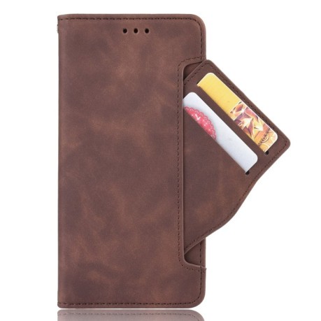 Чехол-книжка Skin Feel Calf на Samsung Galaxy A04s/A13 5G - коричневый