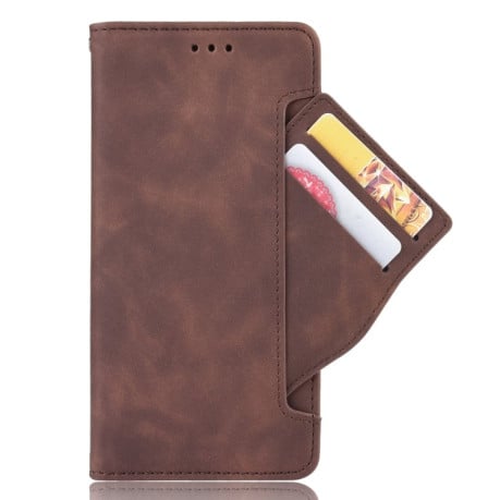 Чохол-книжка Skin Feel Calf Samsung Galaxy A72 - коричневий