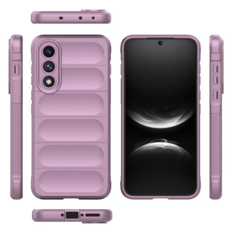 Силиконовый чехол Magic Flannel на OnePlus Ace 5 Ultra 5G / Nord 5 - фиолетовый