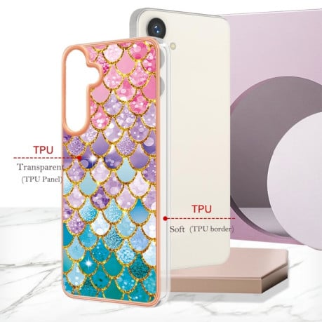 Протиударний чохол Electroplating IMD для Samsung Galaxy S24+ 5G - Scales