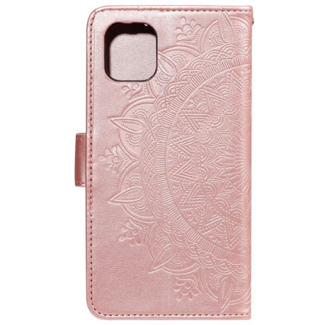Чехол-книжка Totem Flower для  iPhone 14 Pro Max - розовое золото