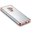 Чохол Three Sections Electroplating Side Samsung Galaxy S9 Plus - рожеве золото