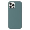 Силиконовый чехол Solid Color Liquid на  iPhone 16 Pro - зеленый