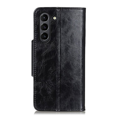 Чохол-книга Crazy Horse Texture на Samsung Galaxy S21 FE - чорний