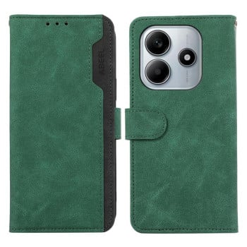 Чохол-книжка ABEEL з магнітною фіксацією RFID-екранування на Xiaomi Redmi Note 14 4G 164.48mm - зелений