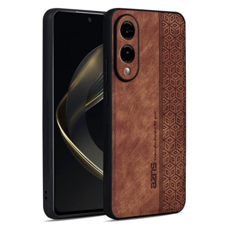 Протиударний чохол AZNS 3D Skin Feel для Samsung Galaxy S25 Edge 5G - коричневий
